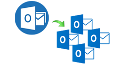 Split PST file by Size